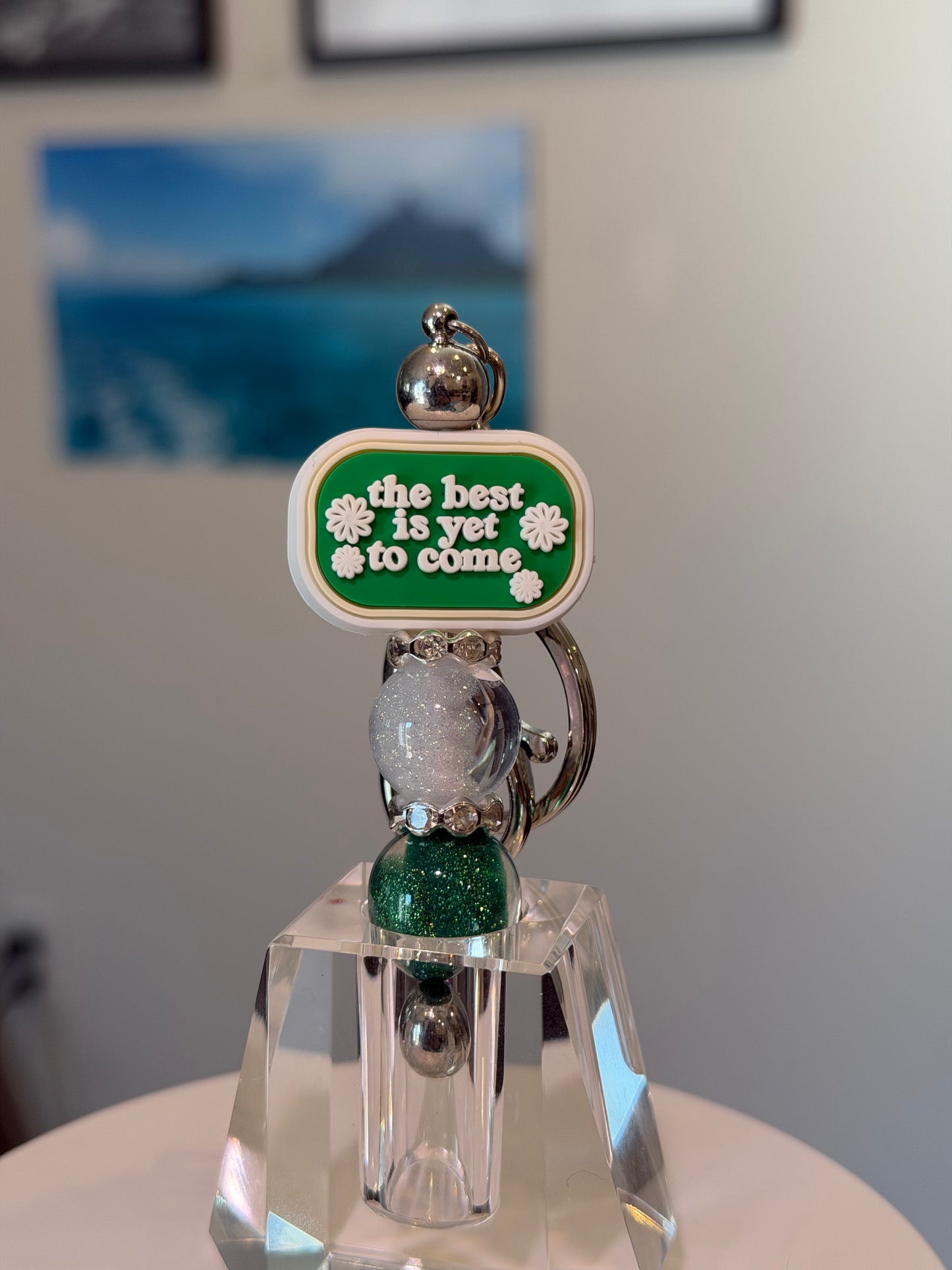 The Best is Yet to Come Keychain - Inspirational Gift