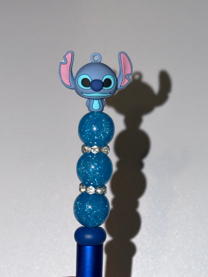 Blue Alien St itch Inspired Pen