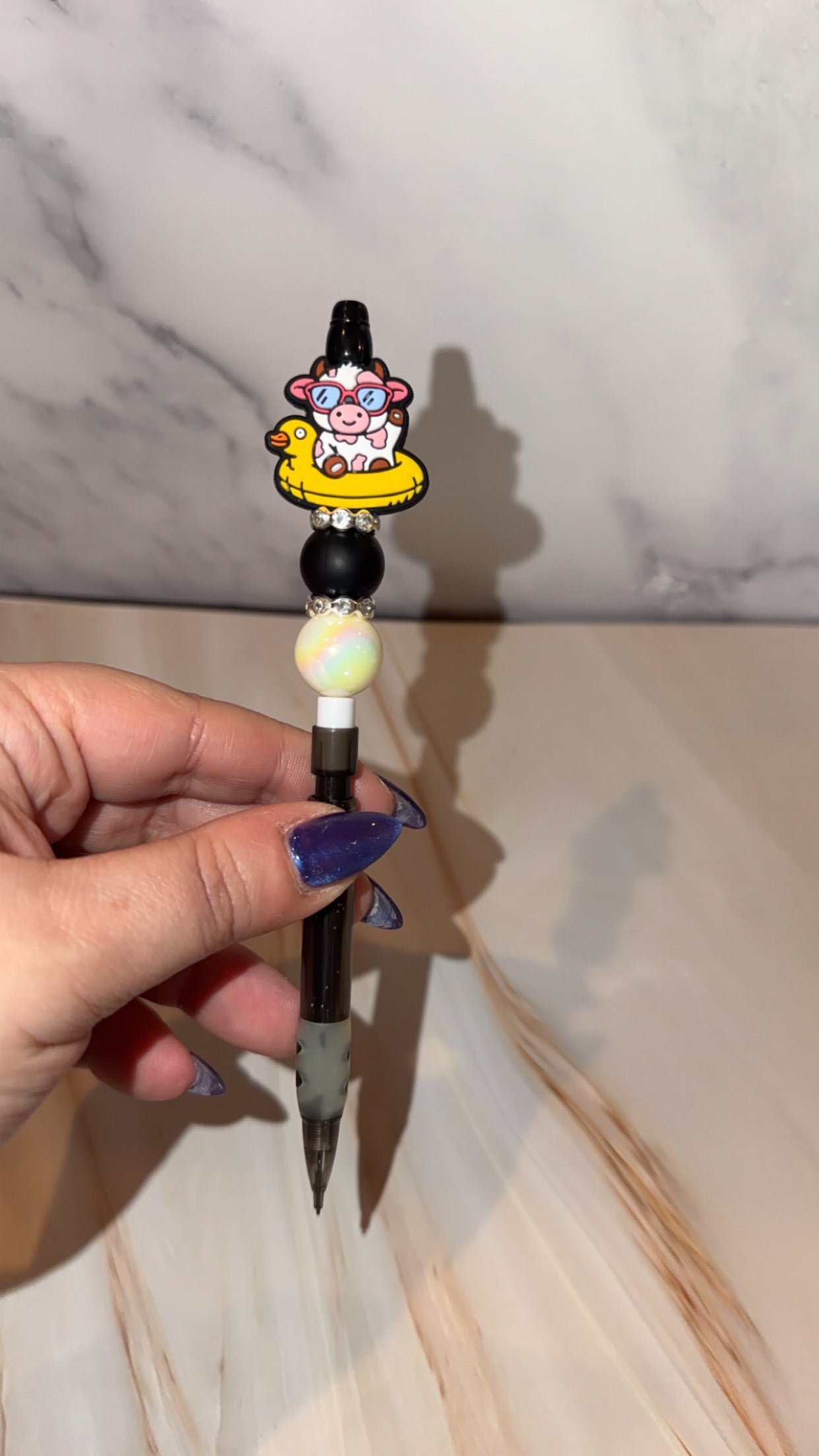 Custom Beaded Mechanical Pencil