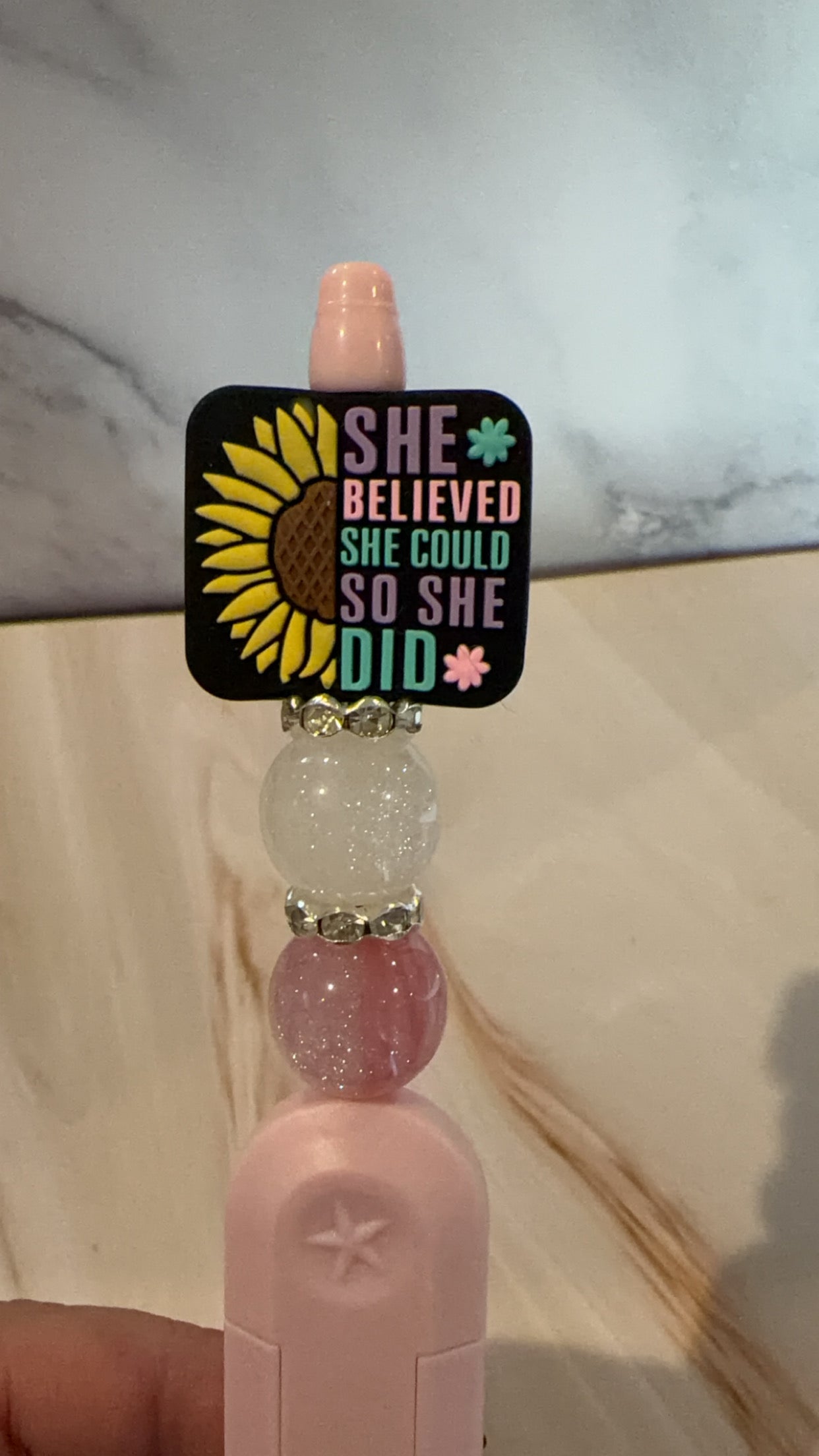 Sun Flower She Believed She Could Box Cutter / Box Opener