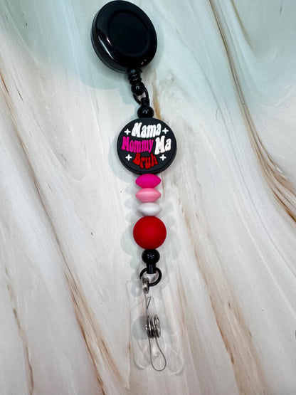Mama, Diet Coke and Coke Inspired, and Spooky Badge Reels / Retractable Reel / ID Holder