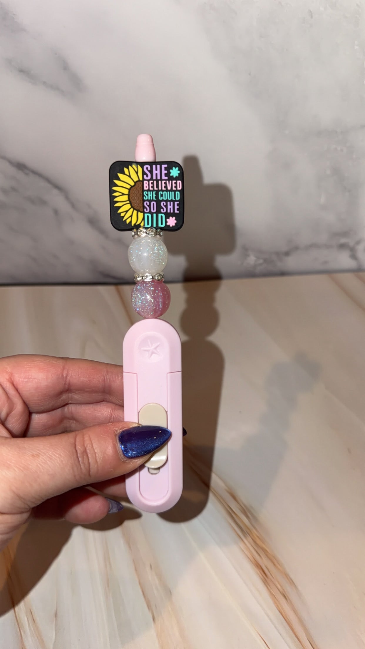 Sun Flower She Believed She Could Box Cutter / Box Opener