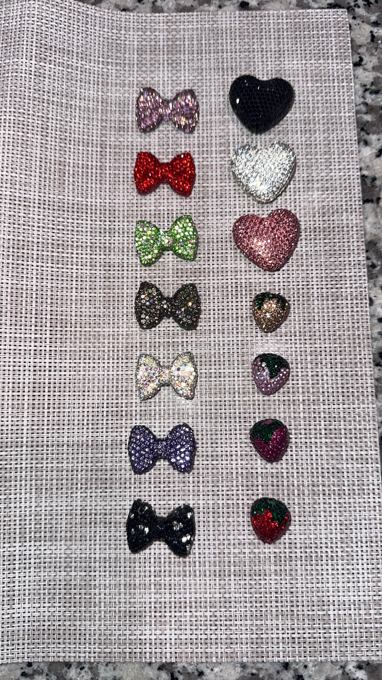 Focal bead categories & examples - not for purchase.