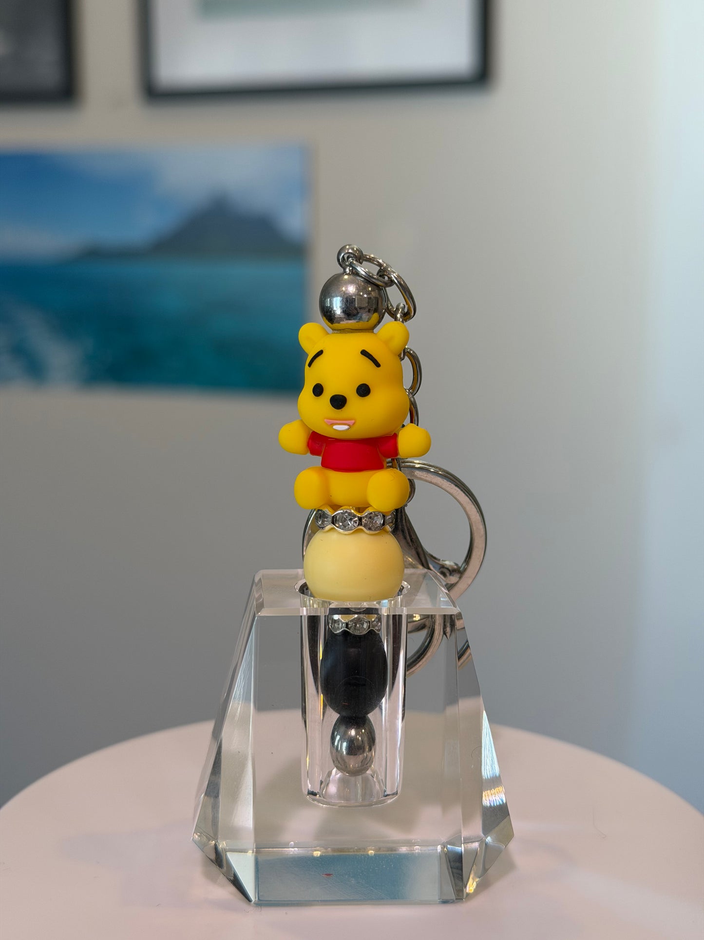 Winnie the Pooh Inspired Keychain