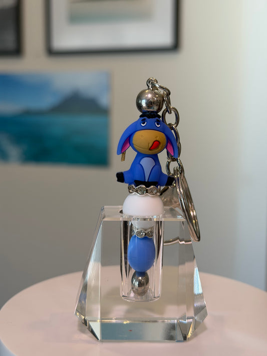 Eeyore Inspired Keychain - Winnie the Pooh