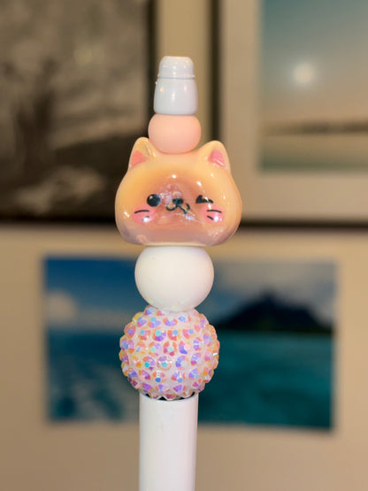 Cute Kitty White Pen