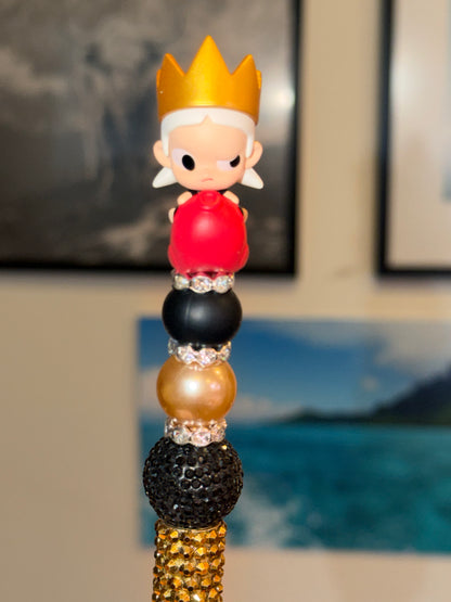 Zsiga Authentic Pop Bean Gold Rhinestone Pen