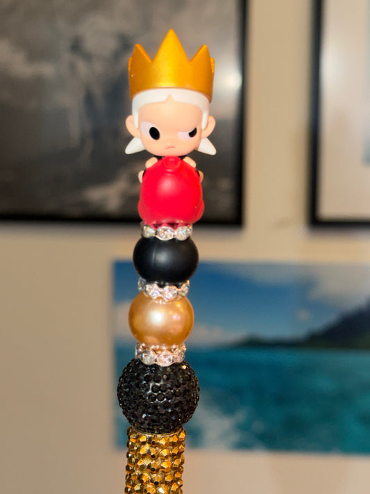 Zsiga Authentic Pop Bean Gold Rhinestone Pen